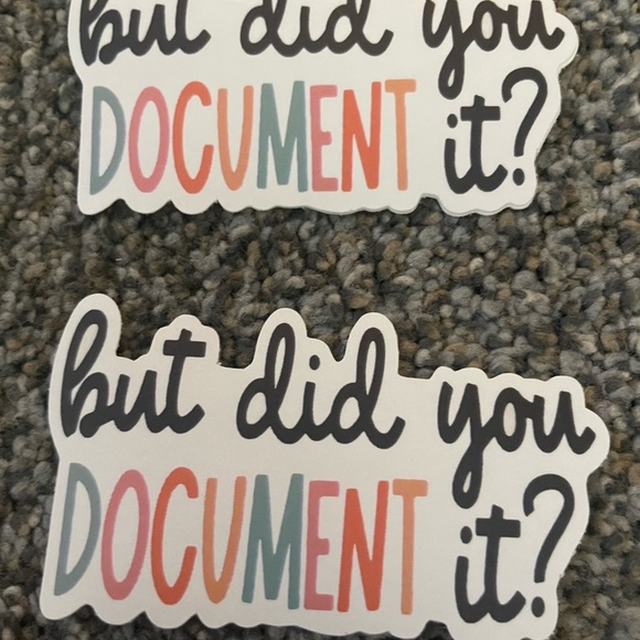 Did you document it? Stickers - Picture 2 of 2